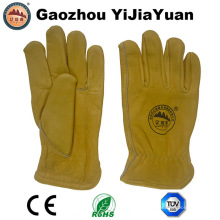 Guantes de trabajo de cuero industrial para conductores